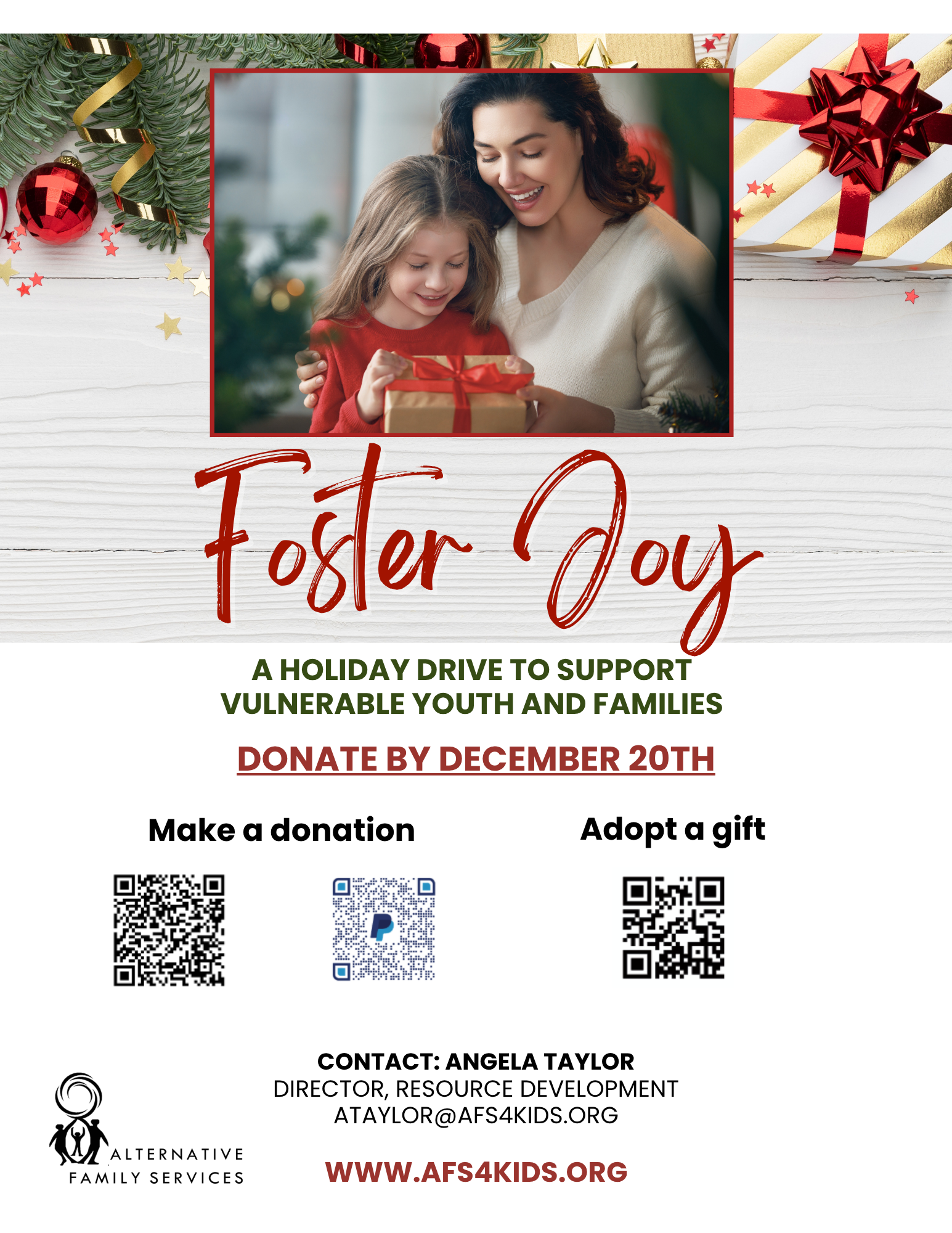 Foster Joy 25 Flyer PNG Foster Joy 25 Flyer PNG